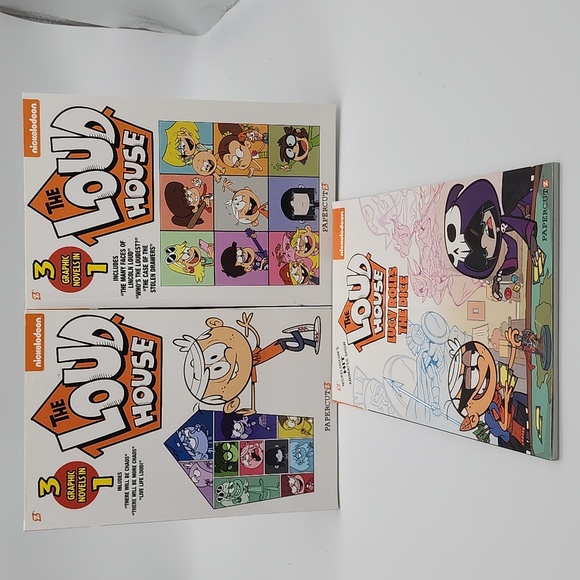 The Loud House Graphic Novel 3 Book Lot - Picture 1 of 9